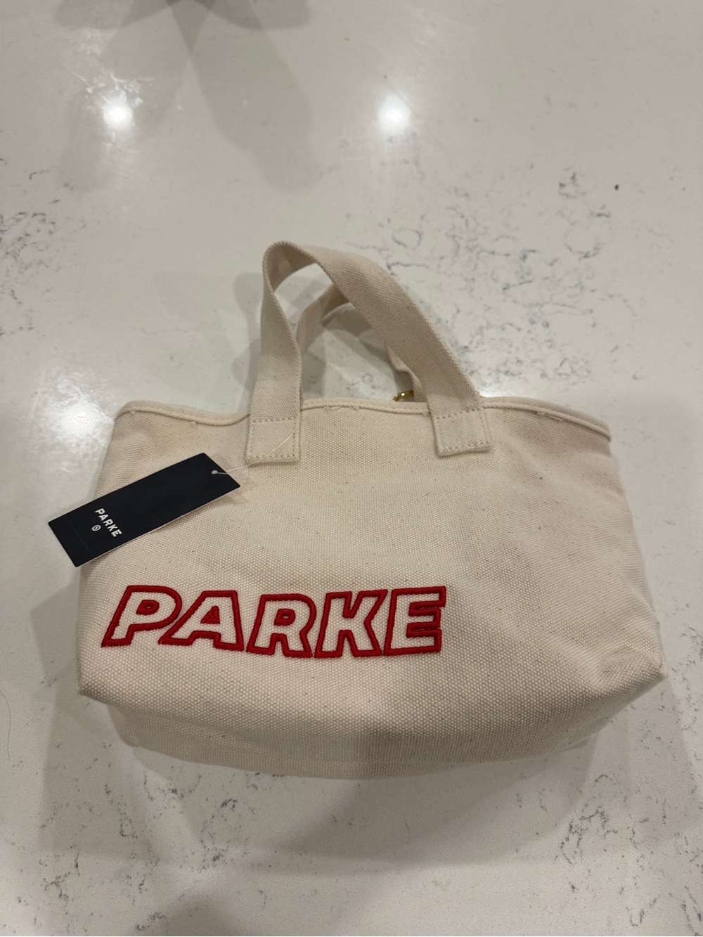 Parke Target Canvas Mini Tote bag NWT